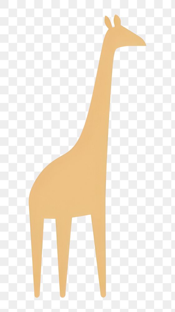 PNG  Giraff wildlife giraffe cartoon. AI generated Image by rawpixel.
