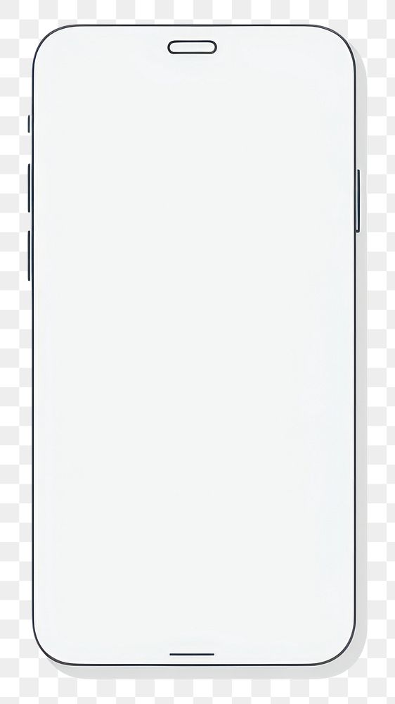 PNG  Smartphone white background portability electronics. AI generated Image by rawpixel.