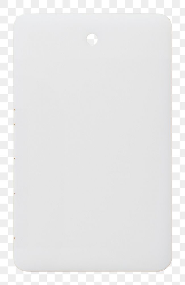 PNG Badge sticker wavy shape mockup white background electronics rectangle.