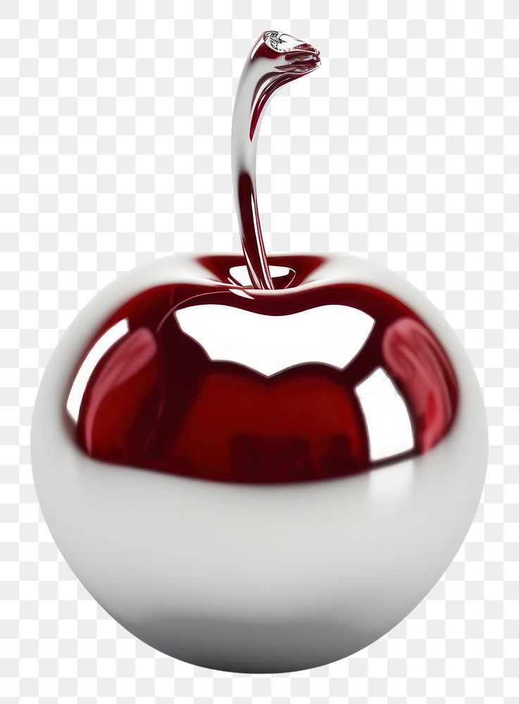 PNG Silver cherry apple fruit food.