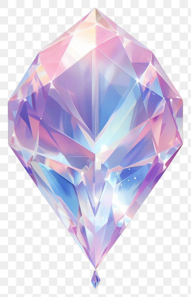 PNG  Diamond crystal gemstone jewelry.