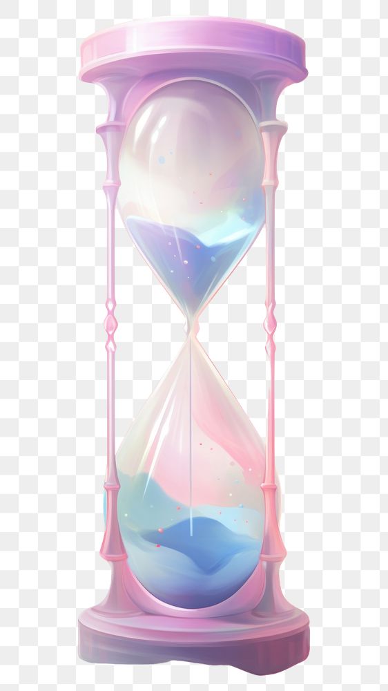 PNG  Hourglass deadline circle purple.