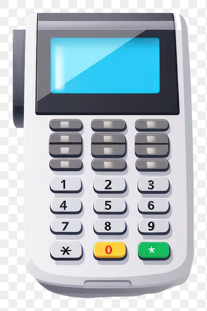 PNG  Credit card machine calculator white background mathematics.