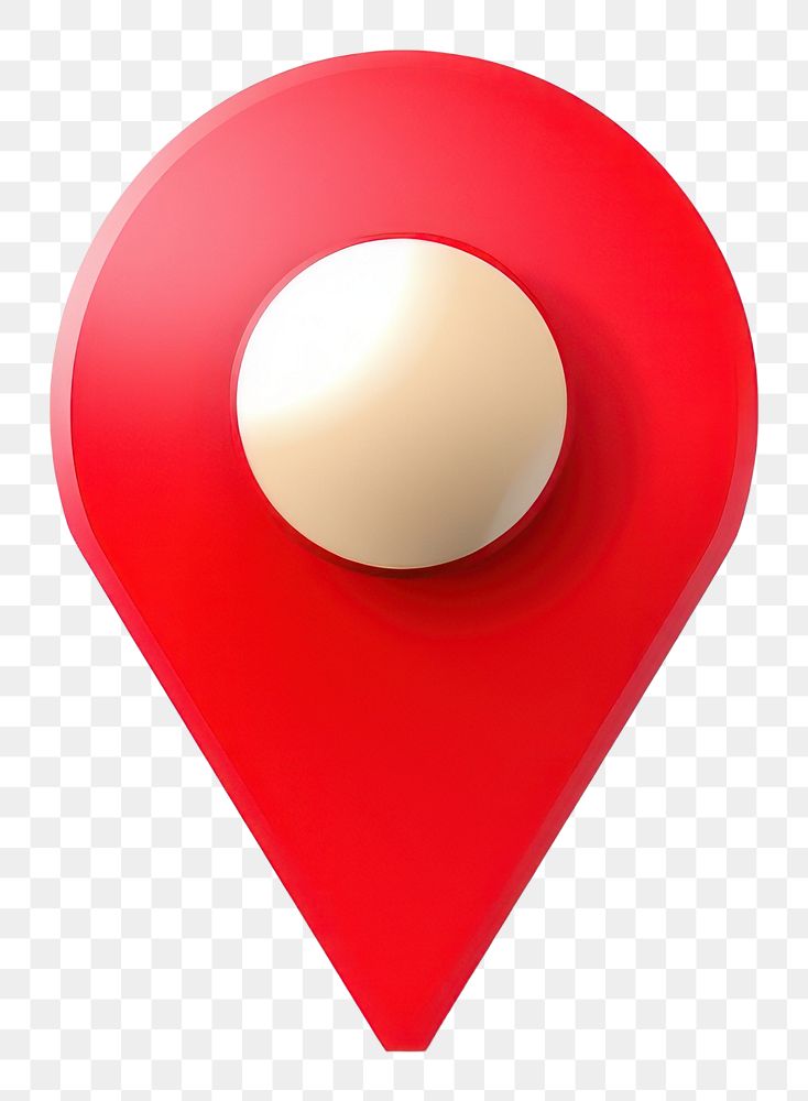 PNG  Red location pin symbol white background guidance.