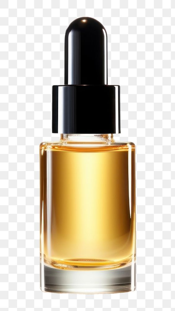 PNG Oil serum cosmetics perfume bottle. AI generated Image by rawpixel.