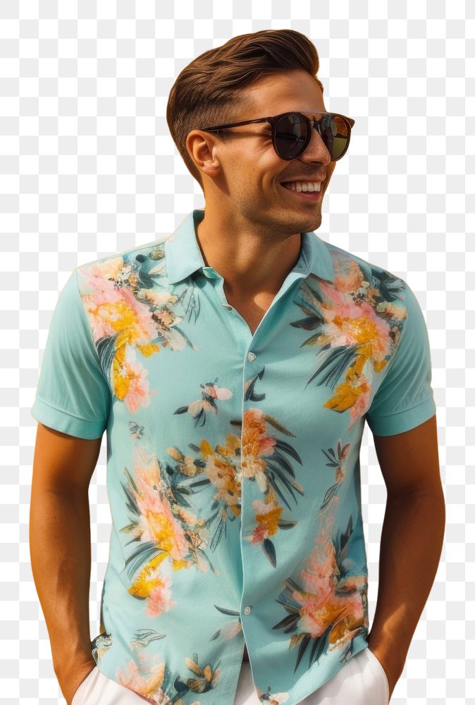 PNG  Young man portrait sleeve shirt. AI generated Image by rawpixel.