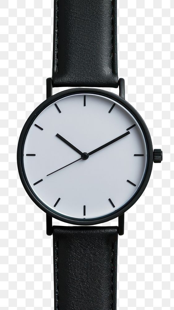 PNG  Watch mockup wristwatch gray architecture.