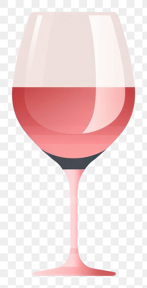 PNG  Wine glass drink white background refreshment.