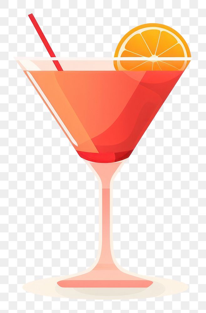 PNG  Cocktail martini drink white background.