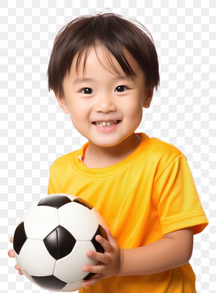 PNG Japanese kid Football player football portrait sports.
