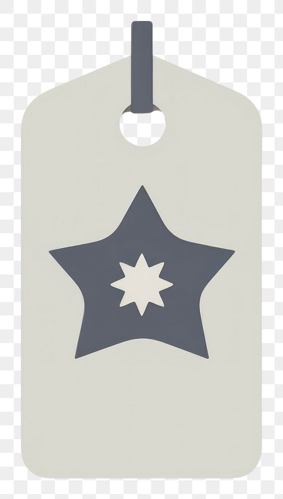 PNG Price tag label star shape symbol letterbox mailbox. AI generated Image by rawpixel.