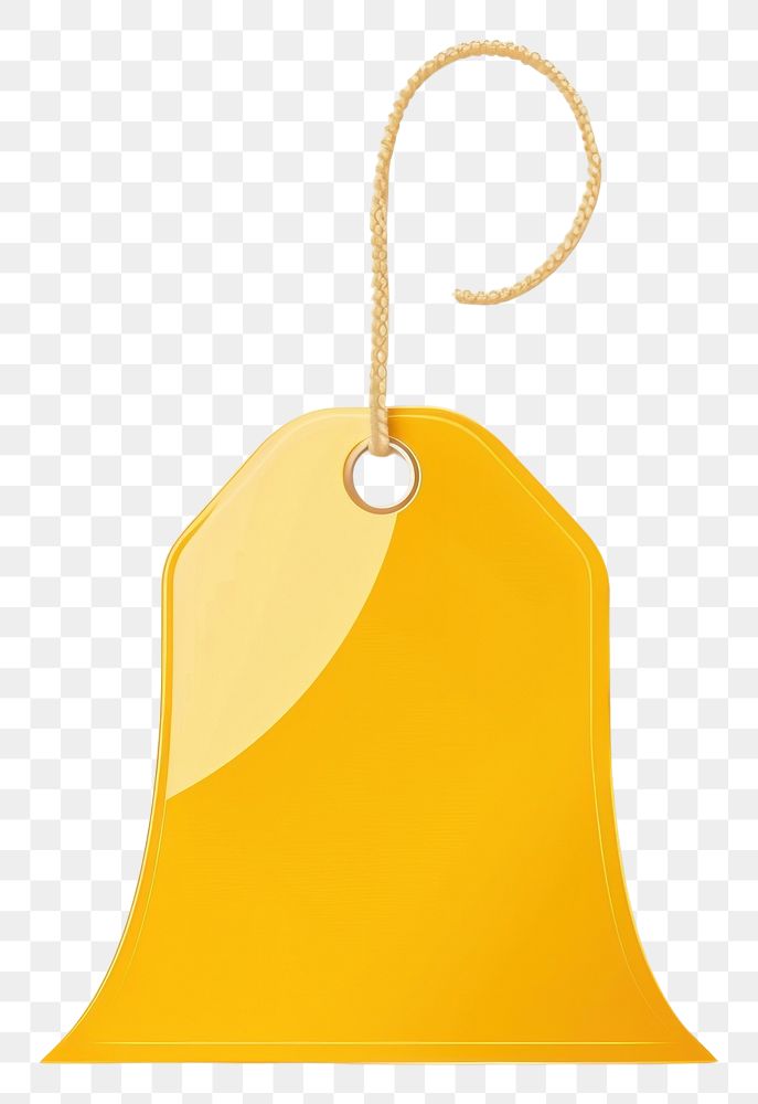 PNG Bell shape yellow copy space lighting. AI generated Image by rawpixel.