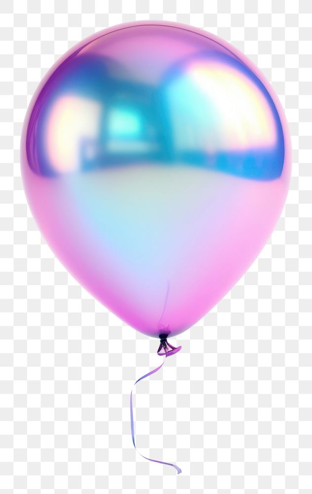PNG  Balloon white background lightweight celebration.