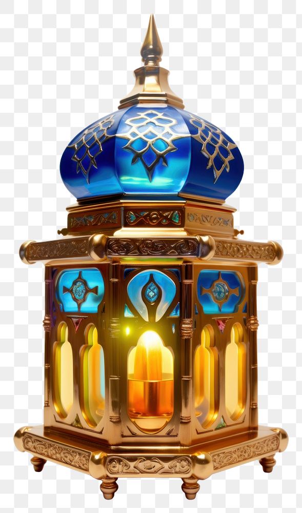 PNG A Islamic Luxury Lantern lantern white background spirituality.