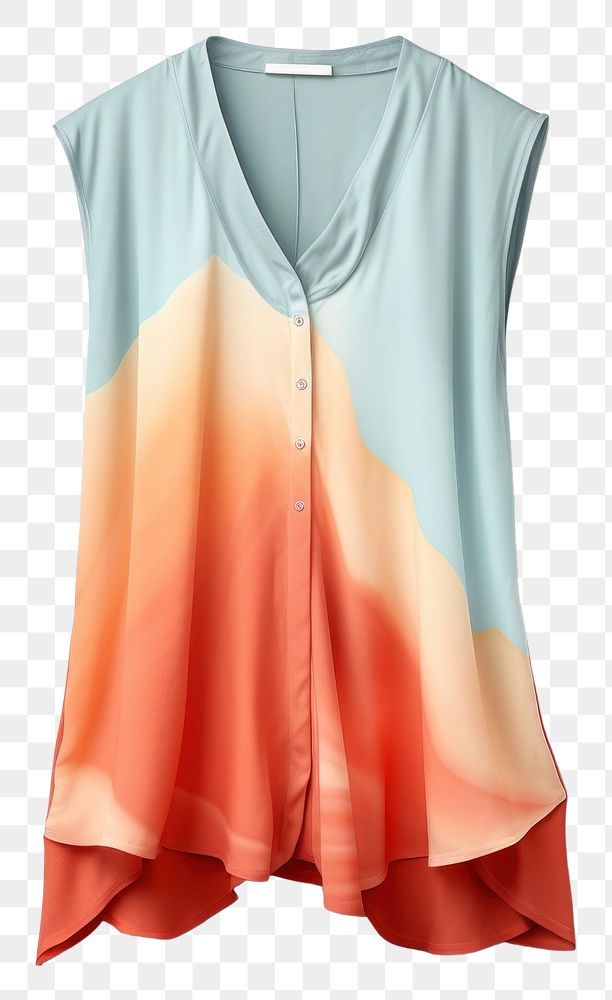 PNG  Tunic blouse dress coathanger. AI generated Image by rawpixel.
