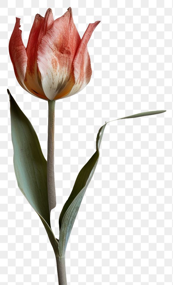 PNG Real Pressed a Tulip flower tulip petal.