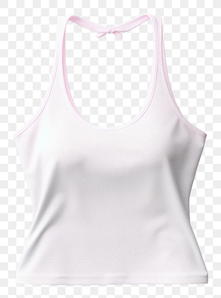 PNG  Halter top undergarment coathanger exercising. AI generated Image by rawpixel.