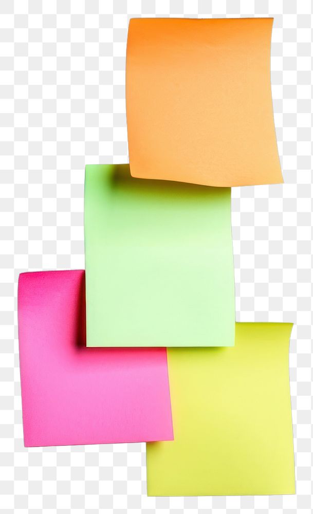 PNG Sticky notes backgrounds paper wall.