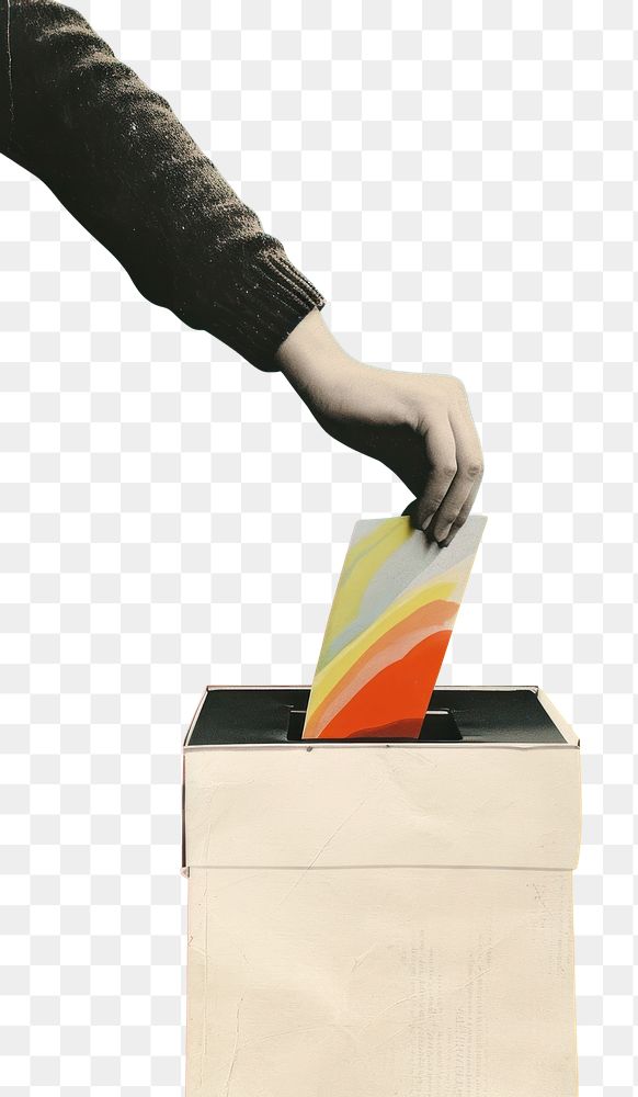 PNG A person rise hand to vote art advertisement creativity.