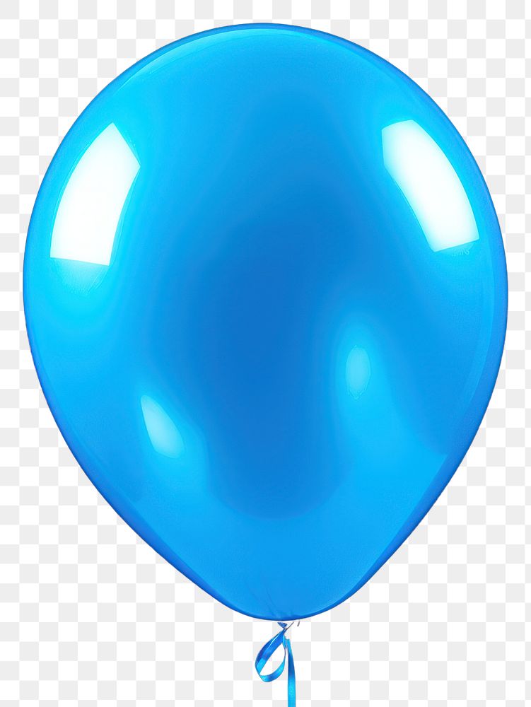 PNG  Balloon night blue illuminated. AI generated Image by rawpixel.