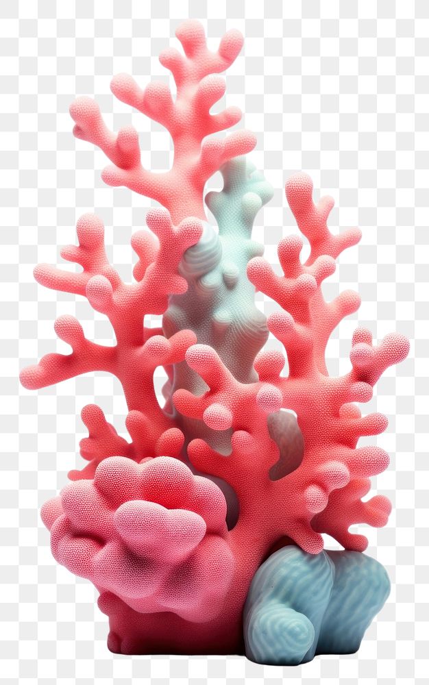 PNG  Stuffed doll coral reef nature animal sea.