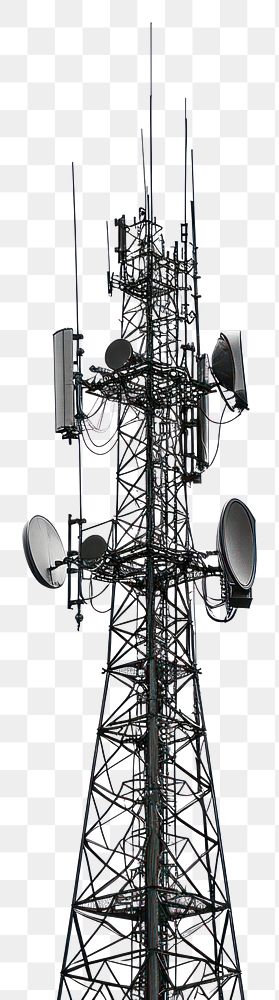PNG  Radio tower antenna radio architecture broadcasting.