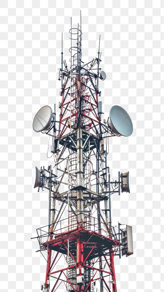 PNG  Radio tower antenna architecture radio broadcasting.