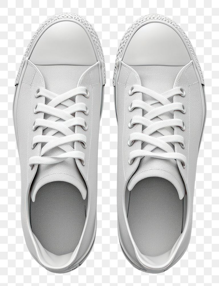 PNG Shoes mockup white footwear shoelace.