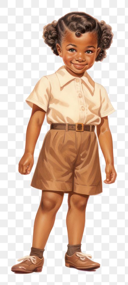 PNG  Shorts sleeve child white background.