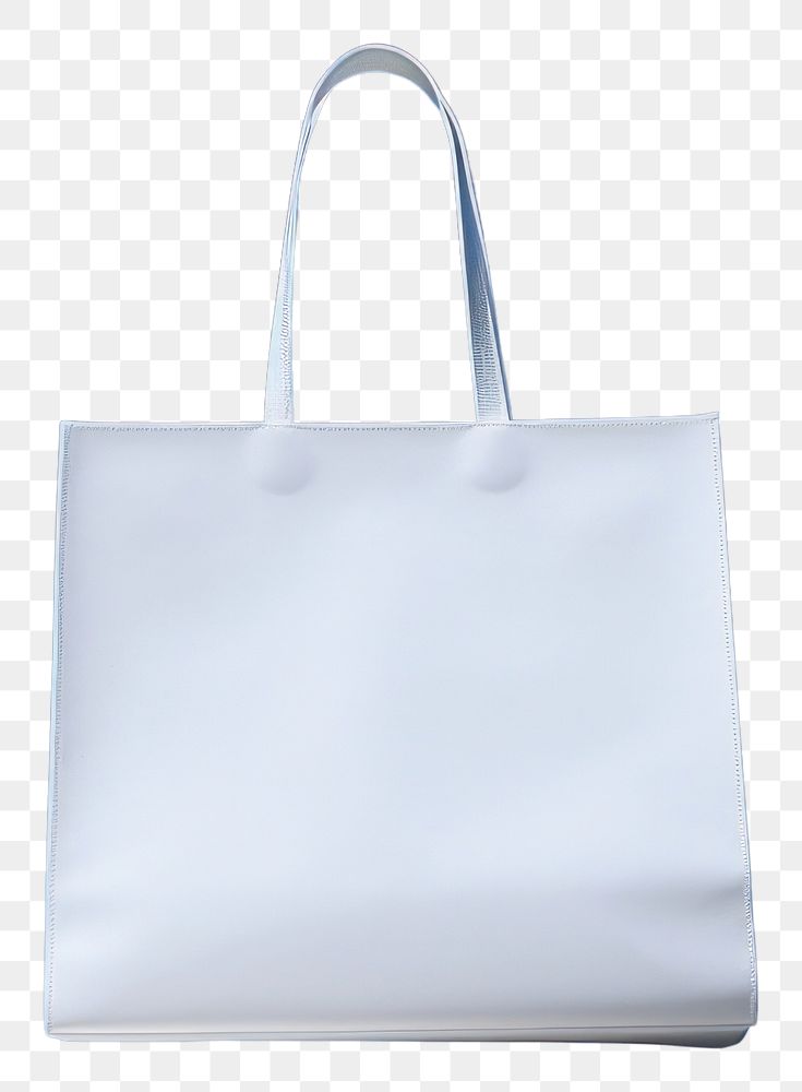 PNG White shopping bag handbag blue sky.