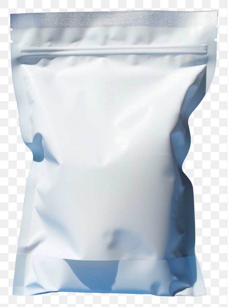 PNG White snack Bag Packaging open blue sky bag.