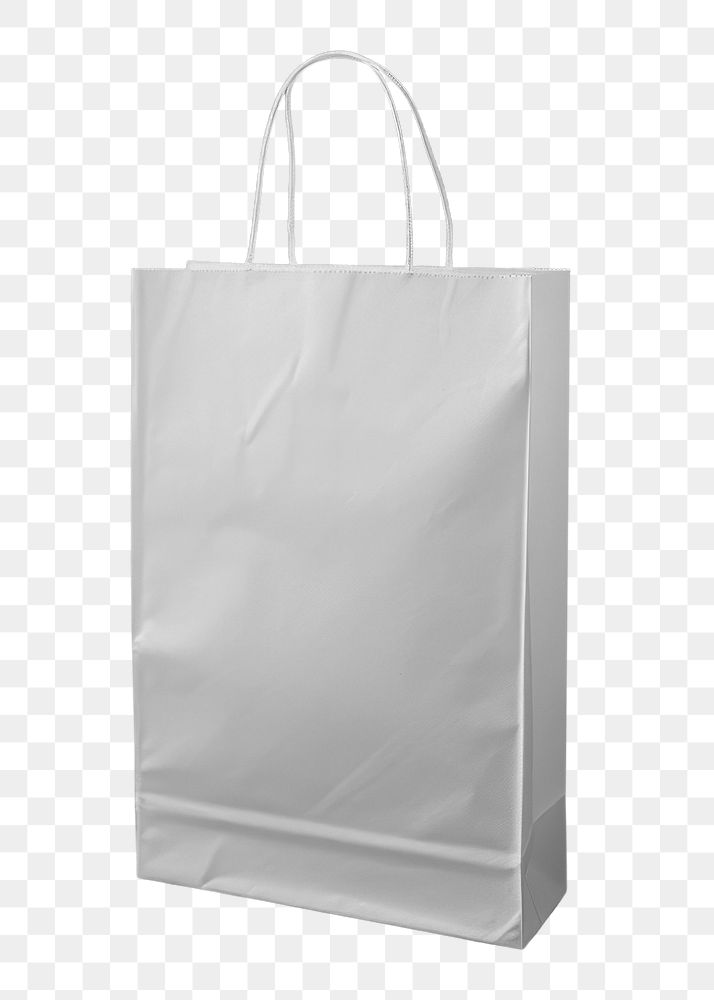 PNG White bag packaging mockup handbag petal plant.