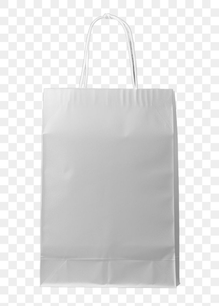 PNG White bag packaging mockup rose handbag flower.