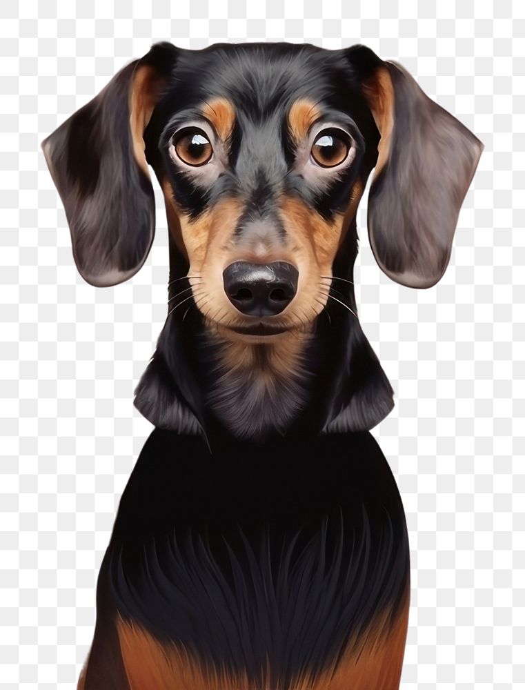 PNG Cute background backgrounds dachshund animal. AI generated Image by rawpixel.