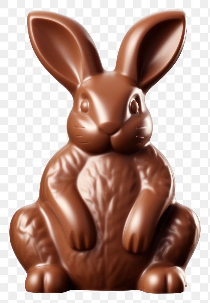 PNG Chocolate animal mammal bunny.