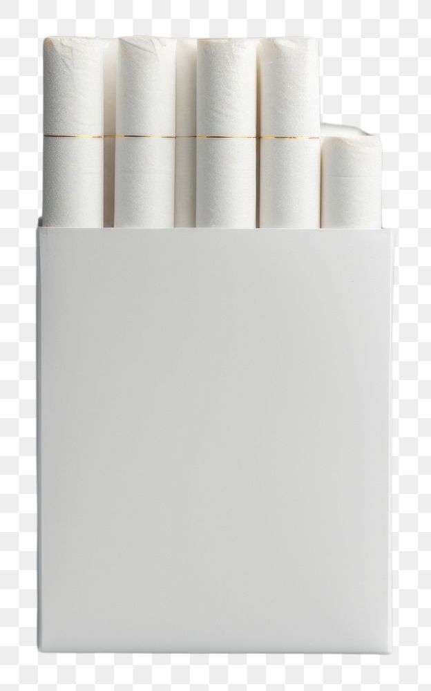 PNG Cigarettes package white gray gray background.