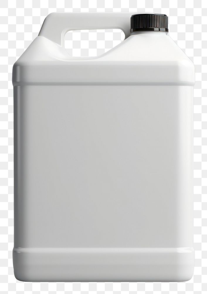 PNG Jerry can mockup packaging bottle white gray.