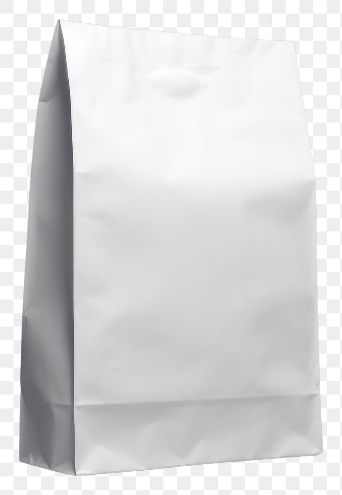 PNG Mailing bag mockup packaging white paper gray.