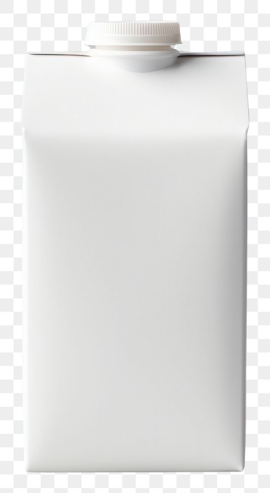 PNG Milk carton 300 ML mockup packaging bottle white gray.