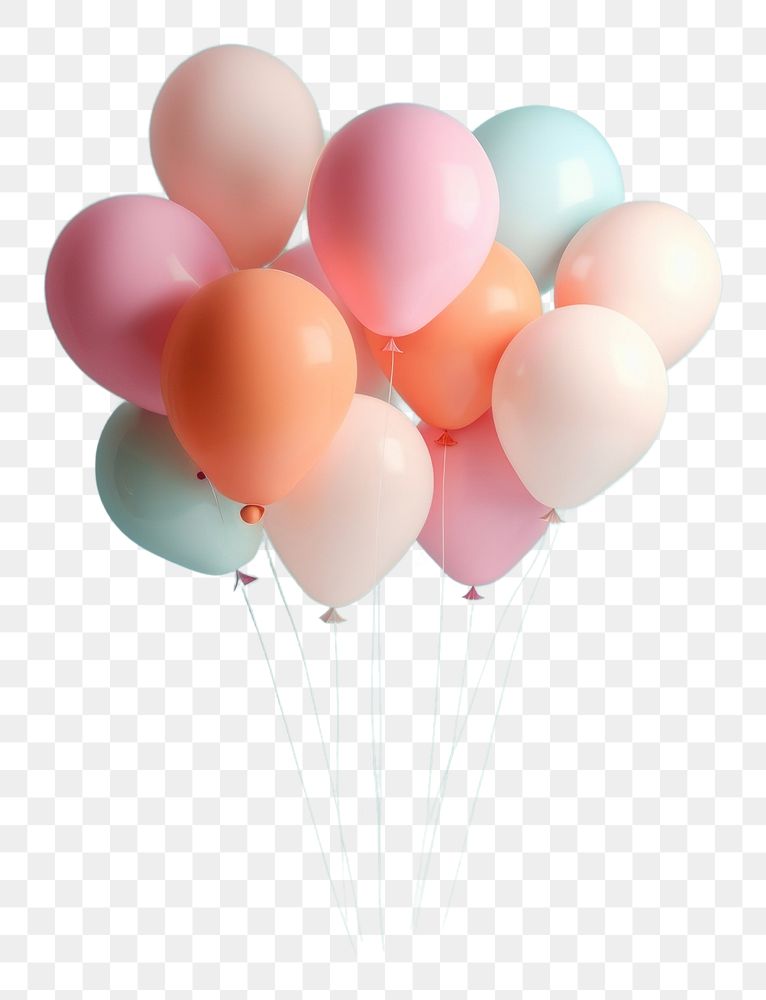 PNG Pastel background balloon anniversary celebration. AI generated Image by rawpixel.