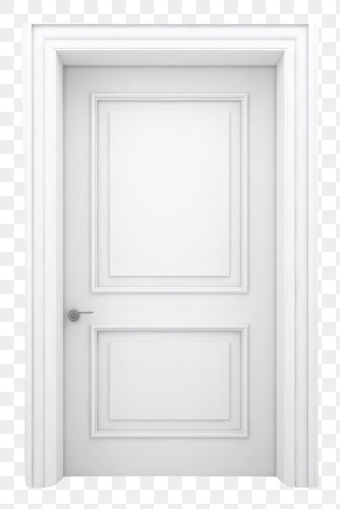 PNG White freestanding open door white background architecture protection.