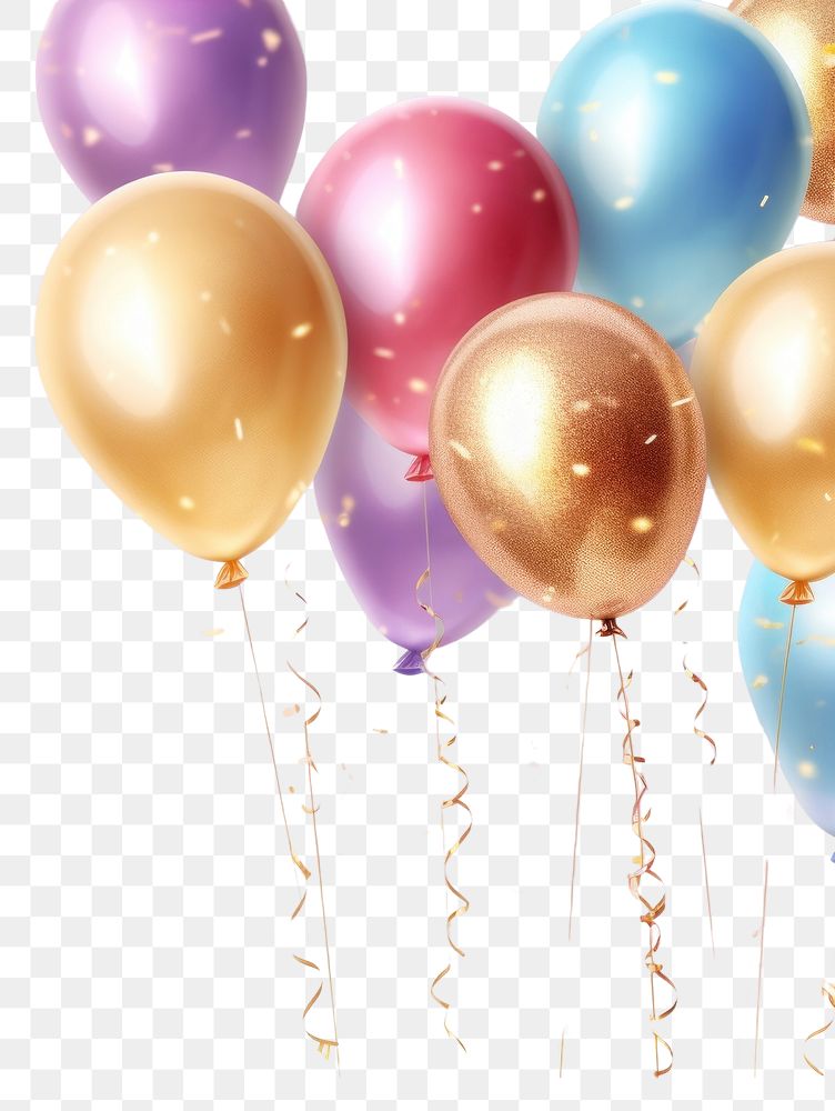 PNG Birthday Balloons balloon backgrounds birthday.