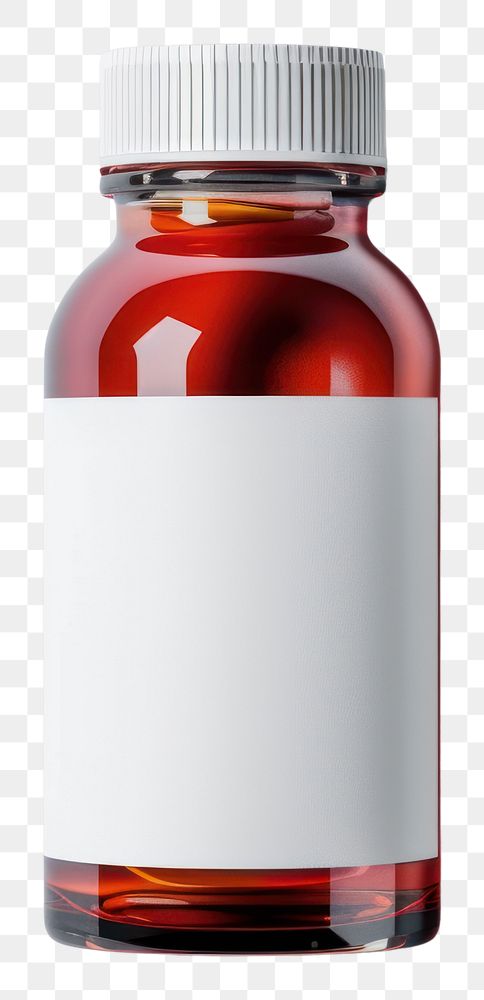 PNG Bottle label white background medication.