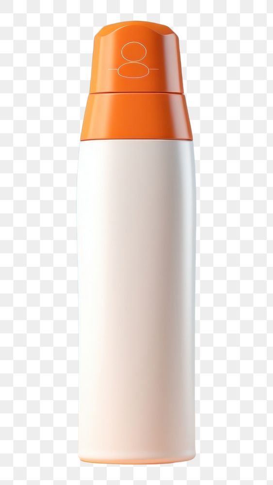 PNG Sun screen bottle cosmetics lipstick eraser. AI generated Image by rawpixel.