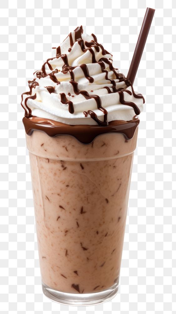 PNG Chocolate frappuccino milkshake smoothie dessert