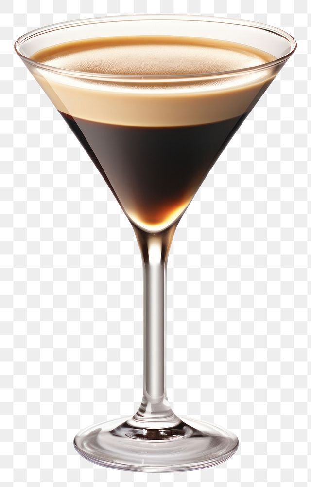 PNG Espresso martini cocktail drink cosmopolitan.