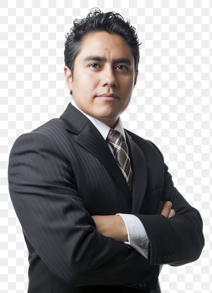 PNG Mexican business man portrait necktie adult. AI generated Image by rawpixel.