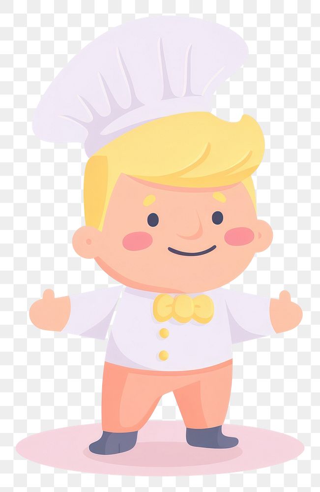 PNG Chef cartoon happiness portrait. AI generated Image by rawpixel.