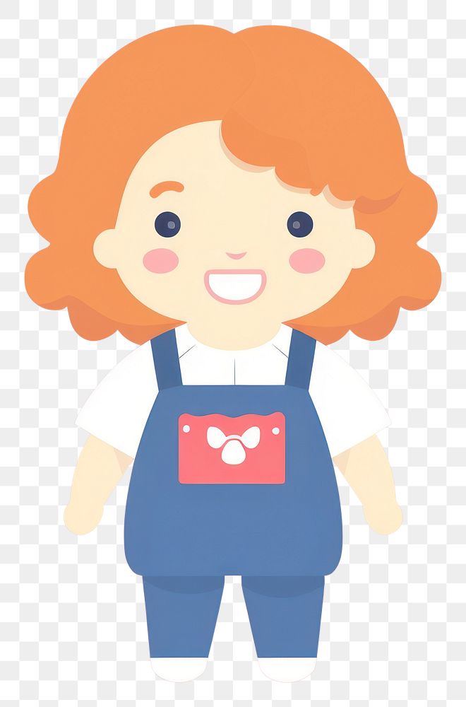 PNG Maid cartoon portrait cute. AI generated Image by rawpixel.