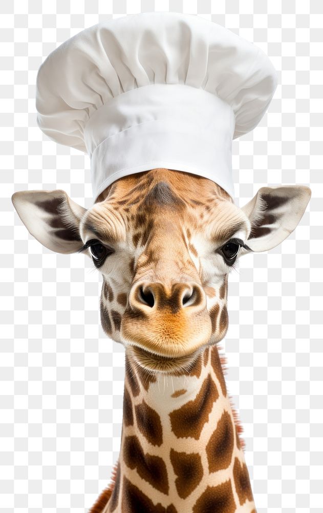 PNG  Giraffe animal mammal hat.